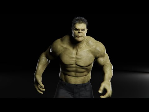 The Hulk (Avengers Version) Animation Test