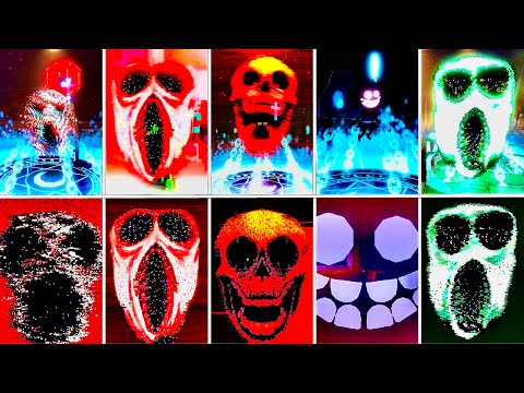 DOORS: All Crucifix USES ON ALL ENTITIES VS All JUMPSCARES | Roblox Doors