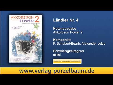 Ländler Nr 4, von Franz Schubert