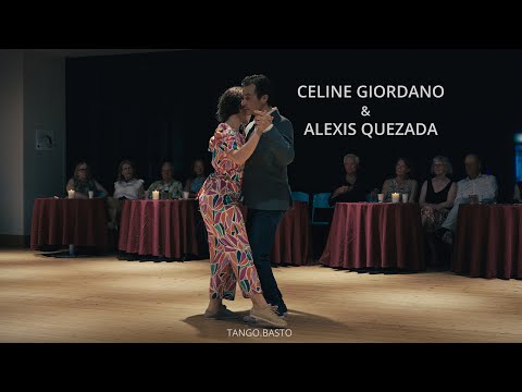  Céline Giordano  and  Alexis Quezada  are  dancing  to  the  tango  "  Sorbos amargos  "  by  Lucio Demare  in  2025
