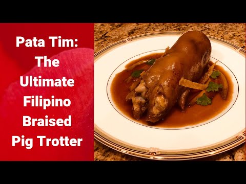 The Ultimate Filipino Braised Pig's Trotters: Pata Tim | The Montero World Kitchen Episode 1