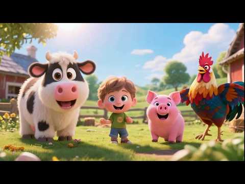 MY LITTLE ANIMALS - MATÍAS HERNÁNDEZ - ANIMATED VIDEO🐥🐕🐈‍⬛🐄🐓