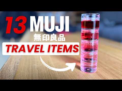 13 Muji Travel Products Actually Worth Buying