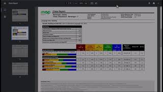 NWEA Class Report