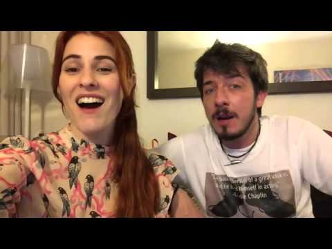 Paolo Ruffini e Diana del Bufalo cantano #herestoyou