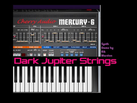 Cherry Audio Mercury 6 Dark Jupiter Strings
