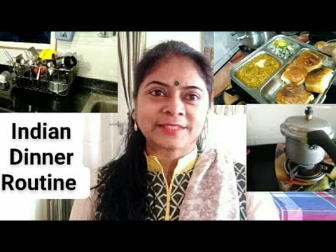 INDIAN MOM DINNER ROUTINE 2019 | Night Time Kitchen Cleaning Routine | KIDS FAVORITE DINNER ROUTINE Video