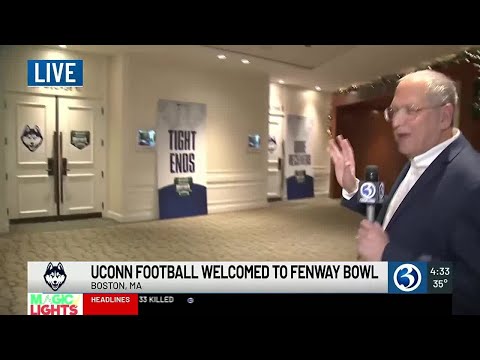 UConn football welcomed to Fenway Bowl