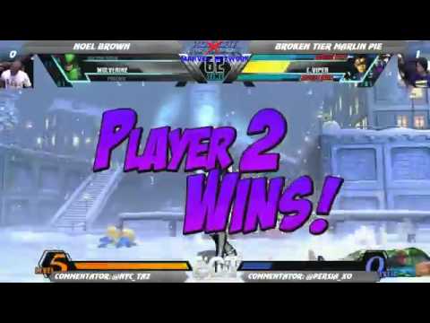 ECT2015 Top16 Umvc3 UVG Noel Brown vs BT Marlin Pie