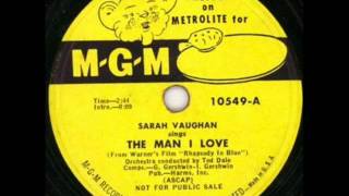 SARAH VAUGHAN   The Man I Love