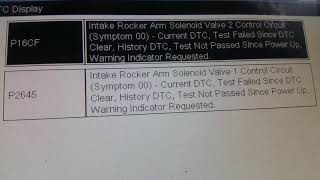 Código p2645 - pasos para reparar el error