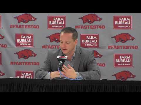 Oral Roberts coach Paul Mills recaps loss to Arkansas