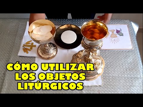 How are liturgical objects used during the Mass? | How to serve as an acolyte? | Liturgical forma...