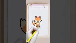 How to Draw a Fox | Easy Drawing tutorial