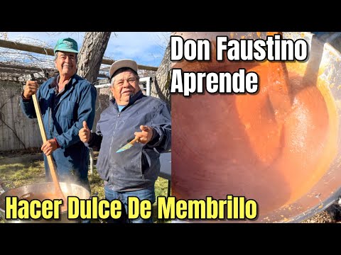 Don Chori Le Enseña A Don Faustino Cómo Hacer Dulce De Membrillo!
