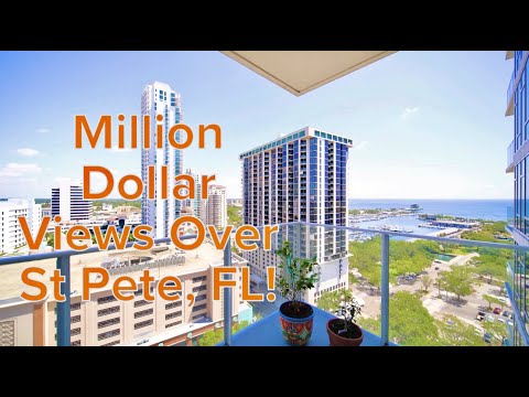 Tour a 1.3 Million Dollar Luxury Condo at Signature Place Overlooking Tampa Bay!