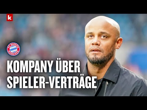 Kompany lächelt über Journalisten-Frage: "Spielen dreimal zu null und ich bekomme Fragen zu Sané"