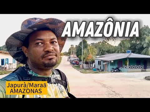 TIVE QUE IR EMBORA DE JAPURÀ, voltei para MARAÃ - amazonas 