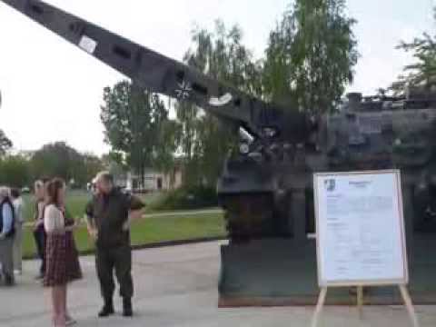 Tag der offenen Tür in Torgelow mit dem Panzer Leopard 2