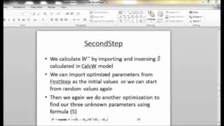 Method of Simulated Moments (MSM)