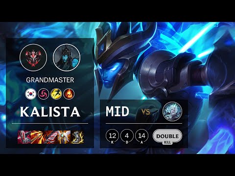 Kalista Mid vs Viego - KR Grandmaster Patch 11.4