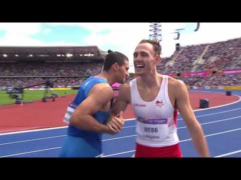 CWG: Men 800m Round 1 - Heat 1 | Sprinting | SportsMax TV