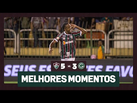 FLUMINENSE 5 X 3 GOIÁS | 29ª RODADA CAMPEONATO BRASILEIRO 2023 | MELHORES MOMENTOS