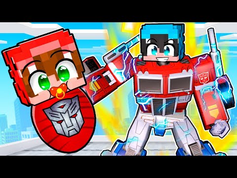 Adoptado por TRANSFORMER en Minecraft!