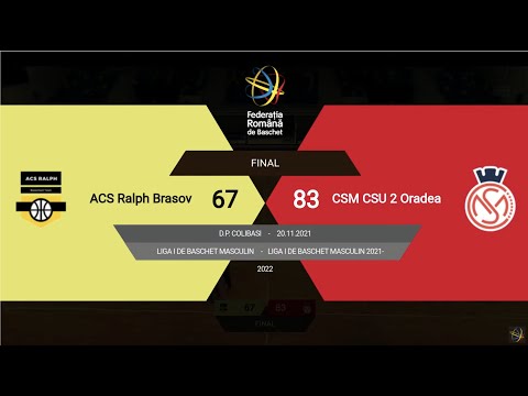 L1BM 2021-2022: Ralph Brașov - CSM CSU 2 Oradea