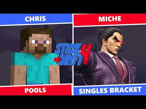 Stick Drift 4: Pools - Chris (Steve) Vs Miche (Kazuya) SSBU Singles
