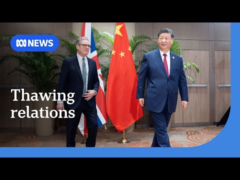Beijing welcomes first visit by UK prime minister in nearly a decade | ABC NEWS