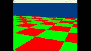 Doomlike 3d game renderer v2 (floor test)