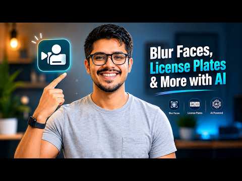 AI Video Blur - Faces & Plates video thumbnail