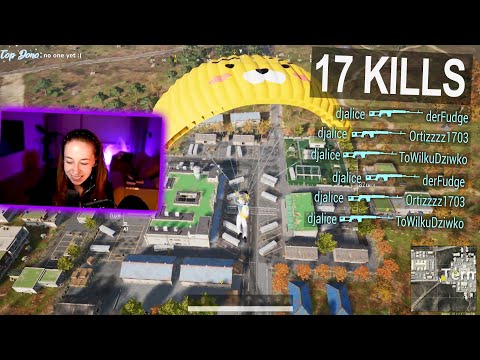 ALISA TRIES 1v4 in PUBG...