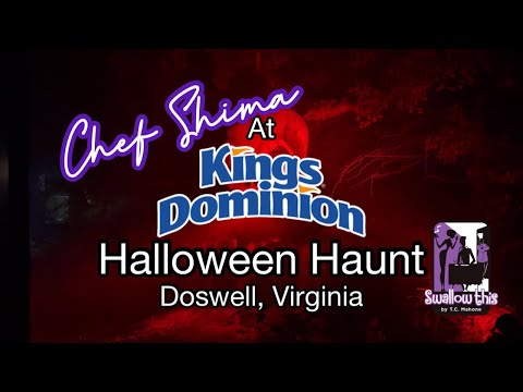 Food Adventures: Kings Dominion Halloween Haunt walk-through