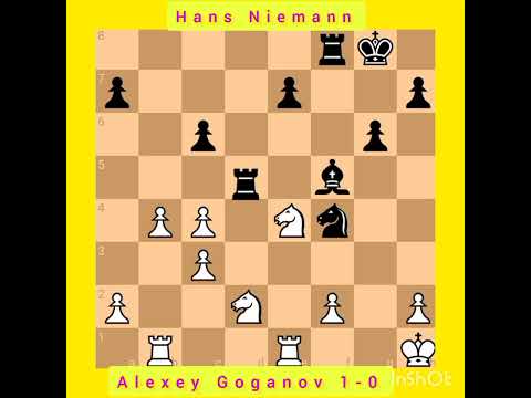Alexey Goganov vs Hans Niemann, 2023 #chess #chessgame