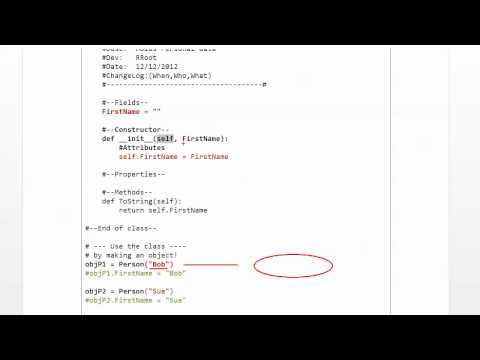 Python Module 08 06 Constructors