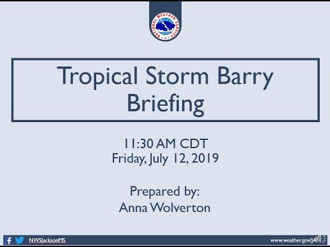 NWS Jackson Weekly Weather Briefing: July 12, 2019