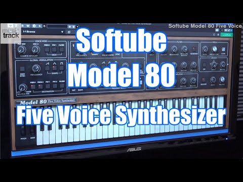 Softube Model 80 / Five Voice Synthesizer Demo & Review