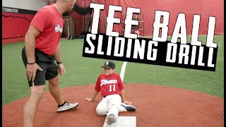 Learn to Coach TEE BALL and sliding  | SLIDING DRILL