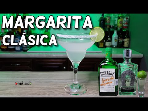 ¿Cómo Preparar LA MARGARITA CLÁSICA? 🍸 | Margarita Original | Margarita Tradicional | Drinkiando