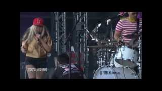 The Ting Tings - Shut Up And Let Me Go LIVE @ Rock am Ring 2012