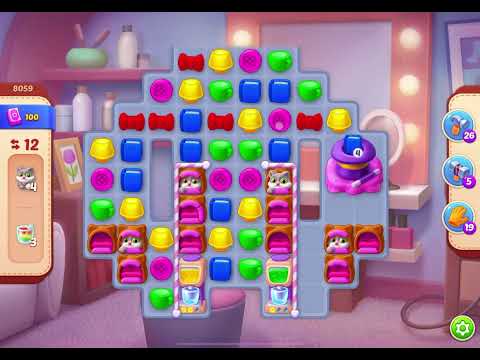 HomeScapes Level 8059 no boosters (23 moves)