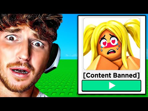 I Played BANNED Roblox Games For 24 Hours..