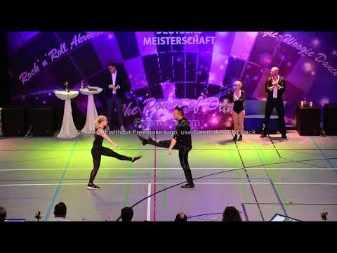Lucy Wiedemaier - Andreas Meier, DM 19, Rock´n´Roll, Finale, A-Klasse, Akrobatik