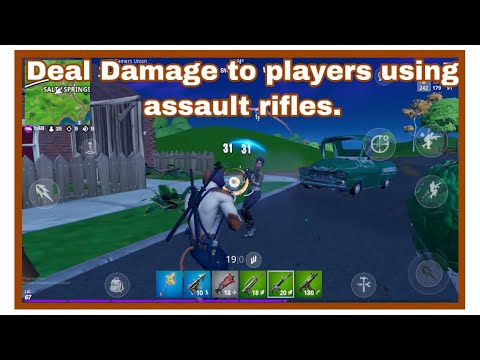 Meowscles Mischief Deal Damage to Players using Assault Rifles (1000)