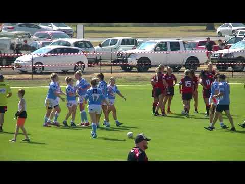 Western Cluster Ladies League Tag Final Group 10 v Group 11 1st Half