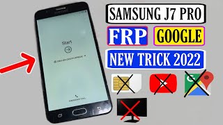 Samsung J7 Pro (J730F) FRP Bypass 2022 | Bypass Samsung J7 Pro | Google/FRP J7 Pro | Without PC |