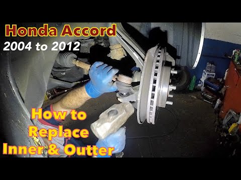 Replacing inner and outter tie rods on Honda Accord 2003 to 2012