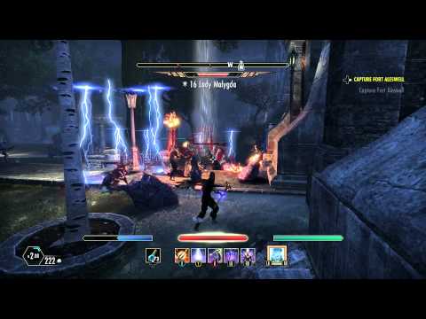 Fighting Lady Malygda in Imperial City